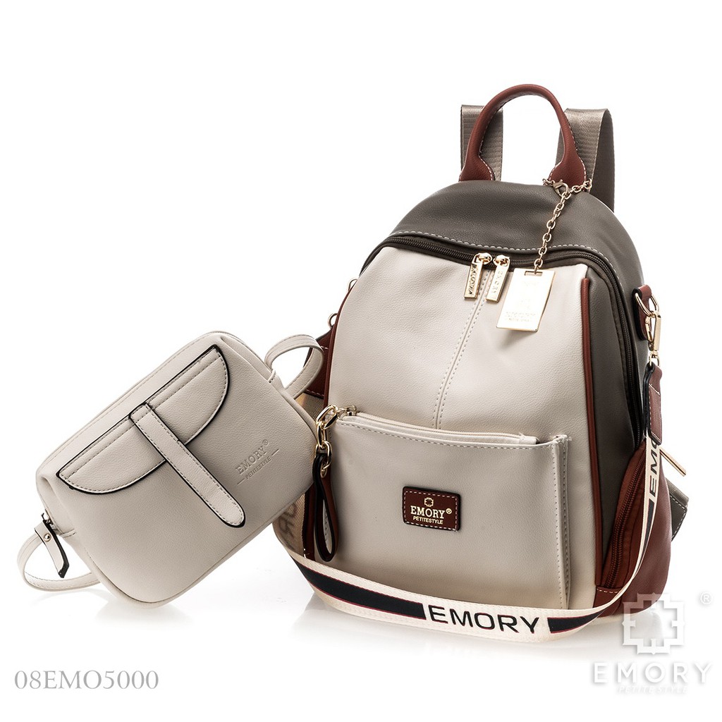 5000 TAS RANSEL EMORY MYARNA SET 2 IN 1 | TAS BACKPACK CEWEK CANTIK MEREK EMORY ORIGINAL BRAND
