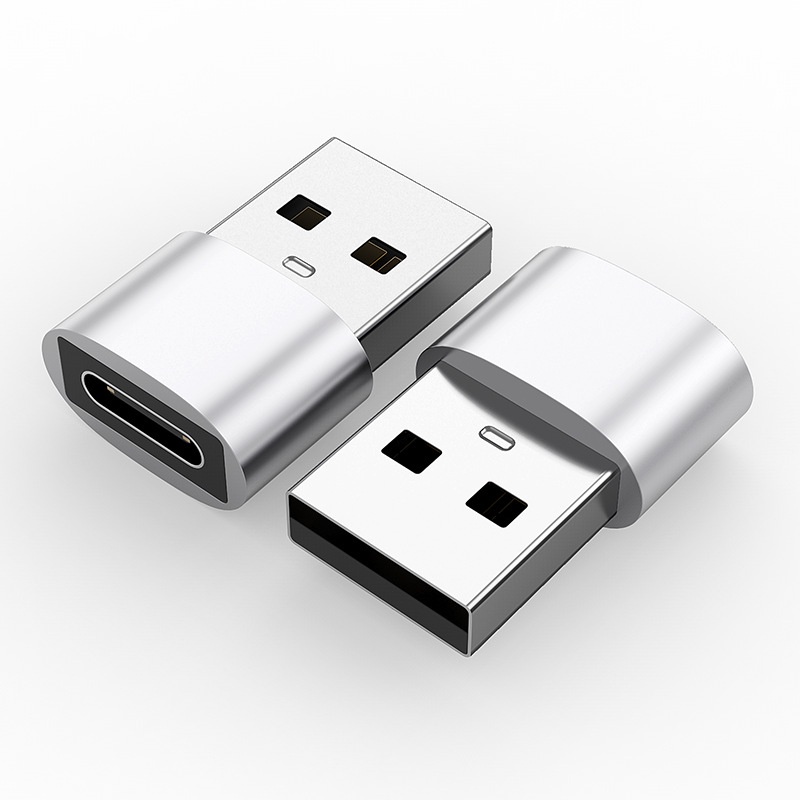 Adaptor Konverter Usb-C Flash Drive Tipe C 2.0 Male Ke Tipe C Female Untuk Komputer / Handphone