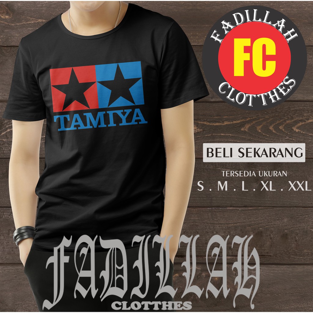 Kaos Baju Tamiya Corporation Kaos Perusahaan Mainan
