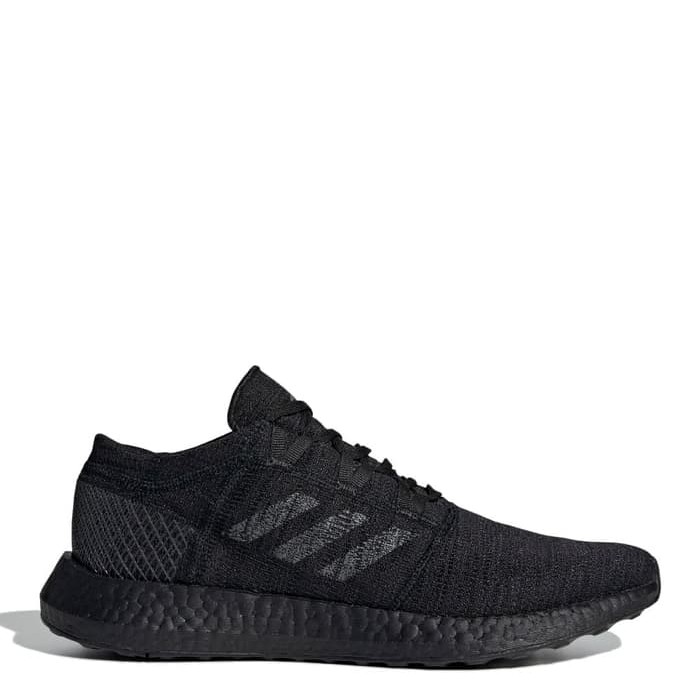 adidas pure boost go triple black