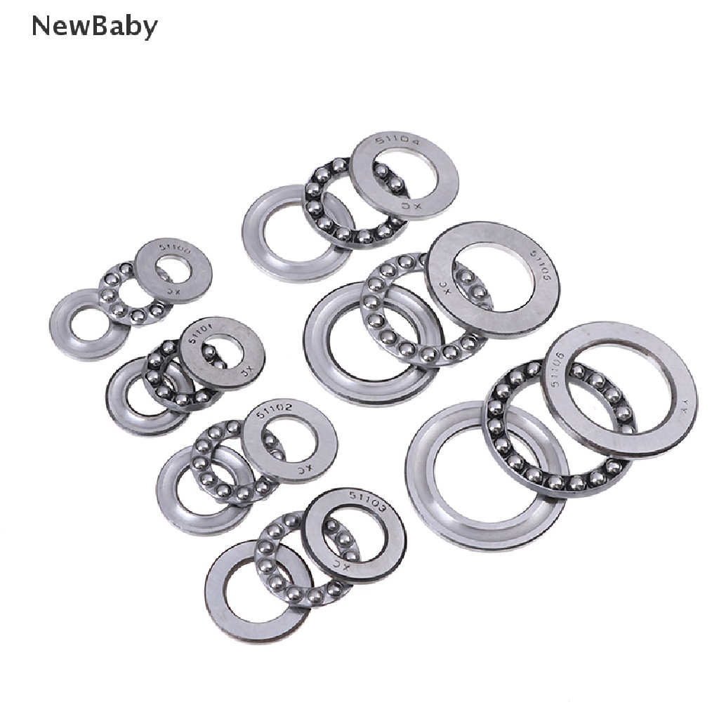 Newbaby Thrust ball bearings 3 Bagian Seri 51100 51100 Hingga 51106