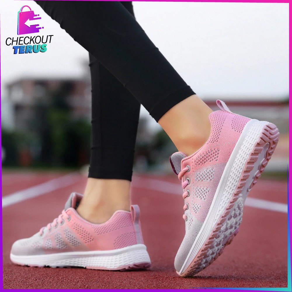 CT S4 122 Sepatu Kets Wanita Sepatu Olahraga Wanita Sneakers Jogging Sepatu Olahraga Fashion Wanita