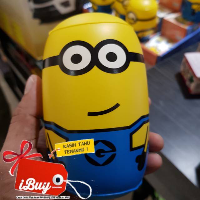 Minion Kevin Cute Small 11cm Mainan Anak Hiasan Meja Air Punch