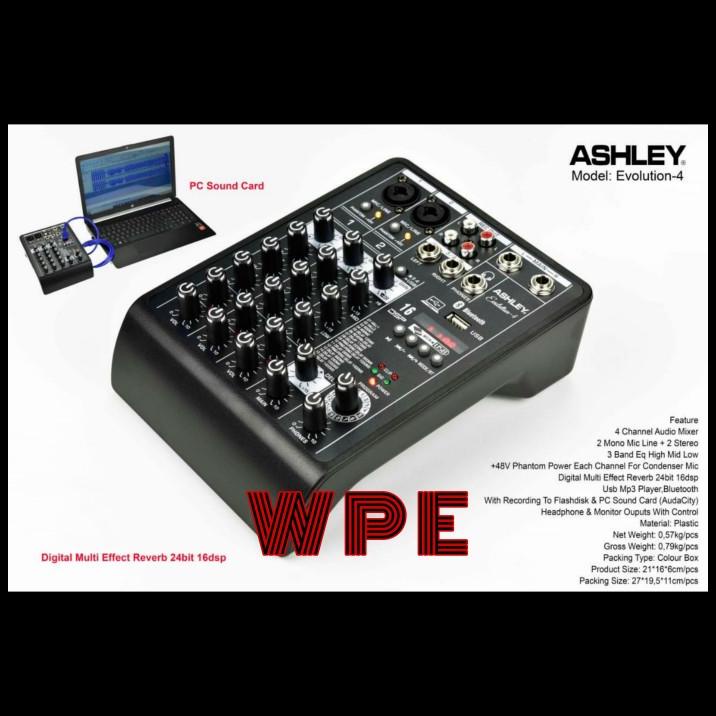 Mixer Audio Ashley Evolution 4 / 4Channel Evolution4 Soundcard
