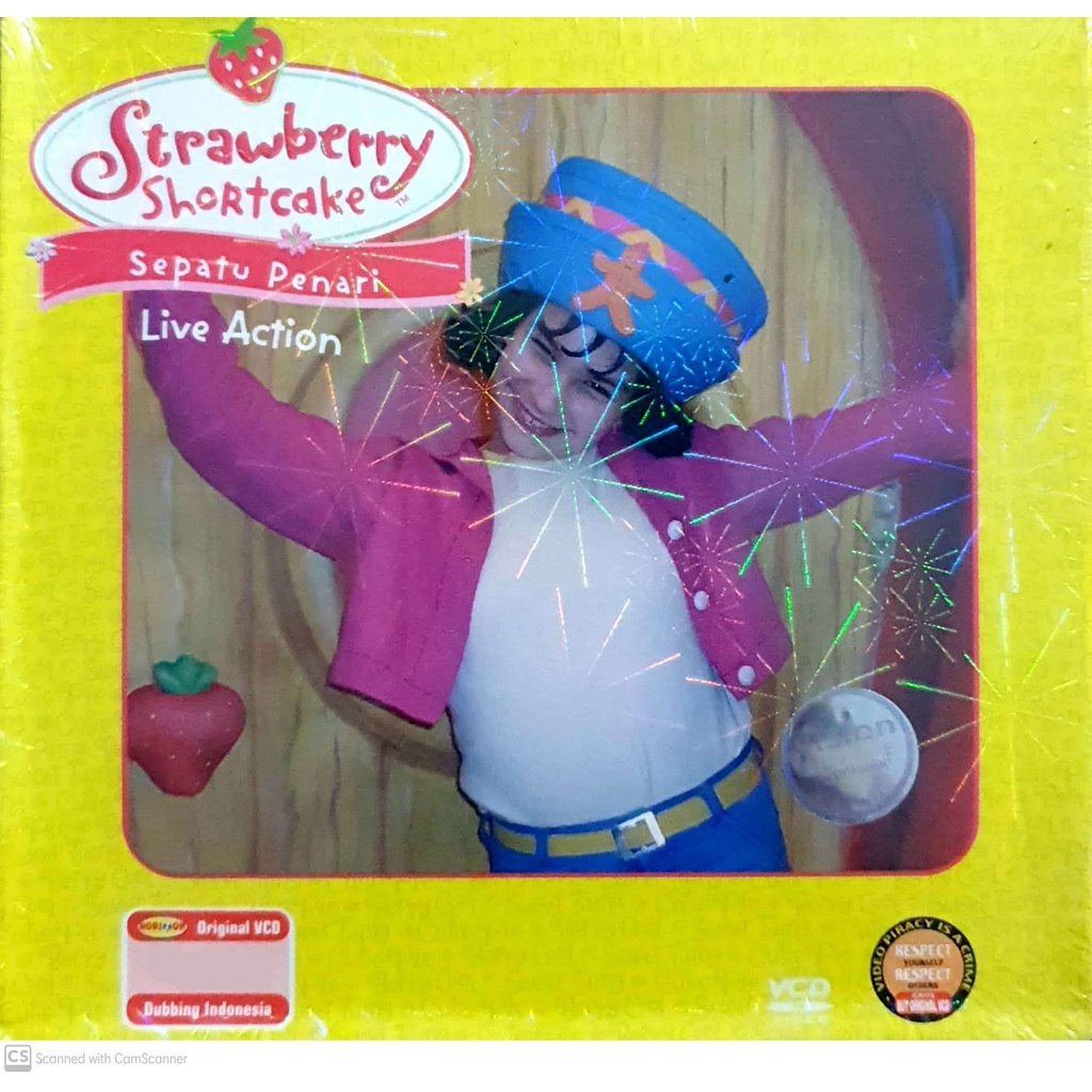 Strawberry Shortcake Live Action Sepatu Penari VCD Original Shopee