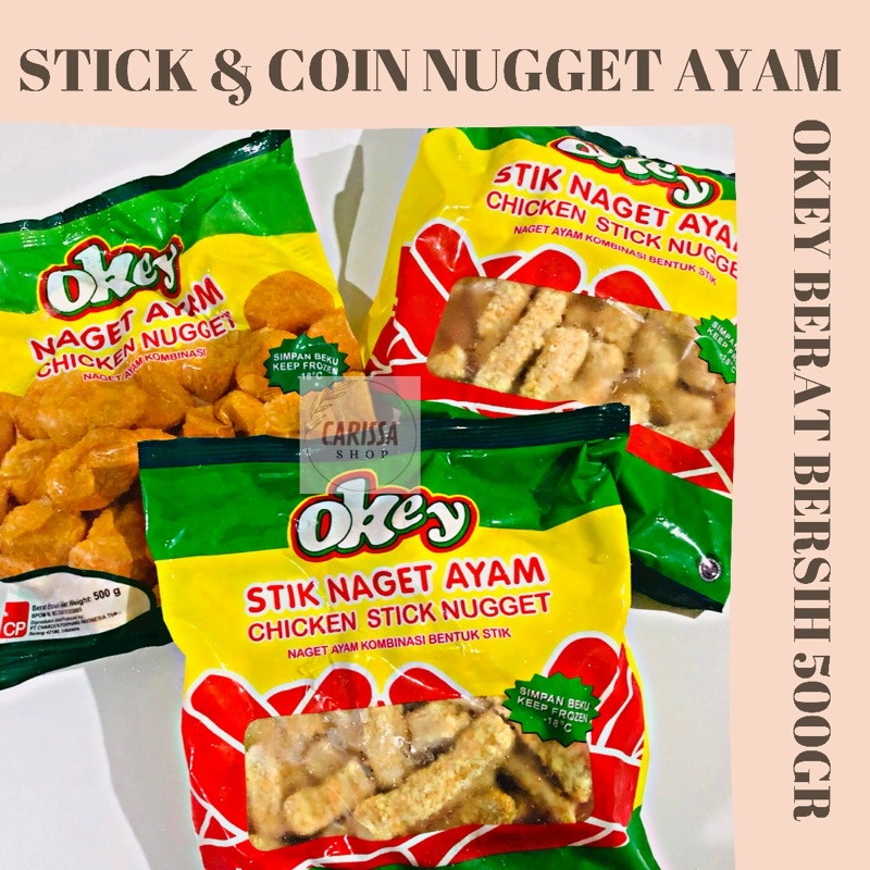 

Chicken Nugget OKEY ISI 500gr