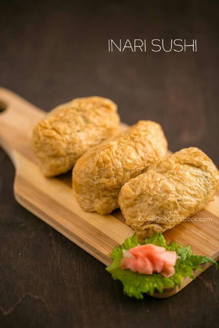 AJITSUKE INARI AGE Kulit Tahu Jepang 10 pcs Halal │ Kantung Tahu Goreng Berbumbu untuk Sushi