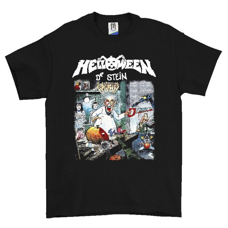 kaos tshirt band helloween dr stein