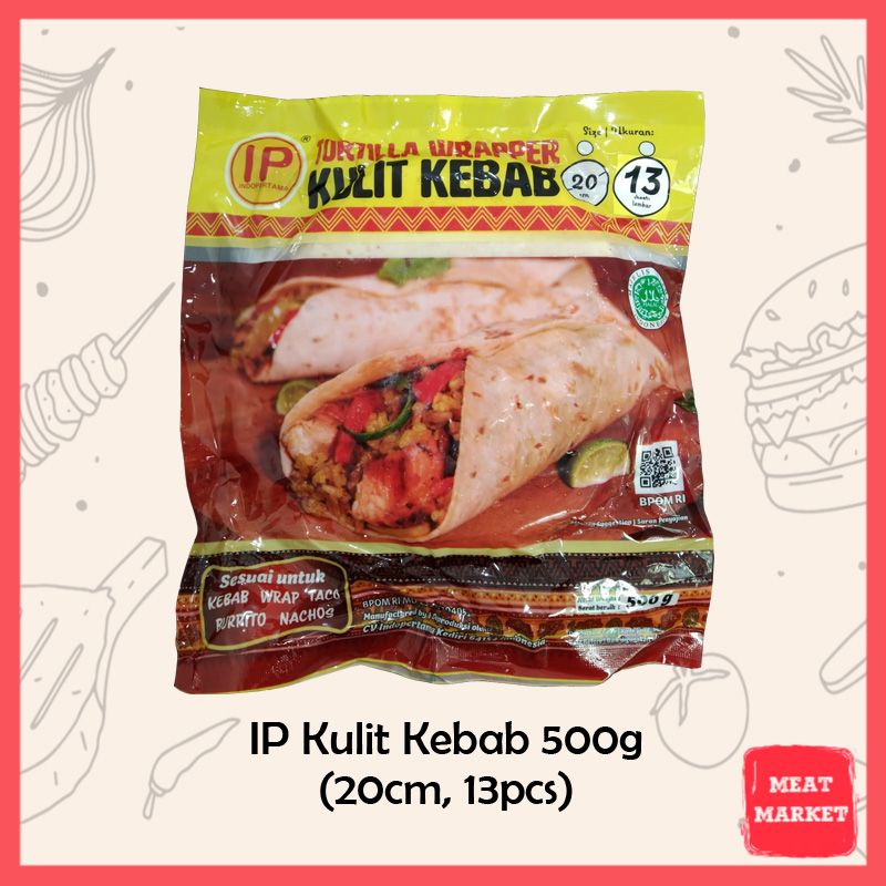 

IP Kulit Kebab (isi 13pc, Diameter:20cm)