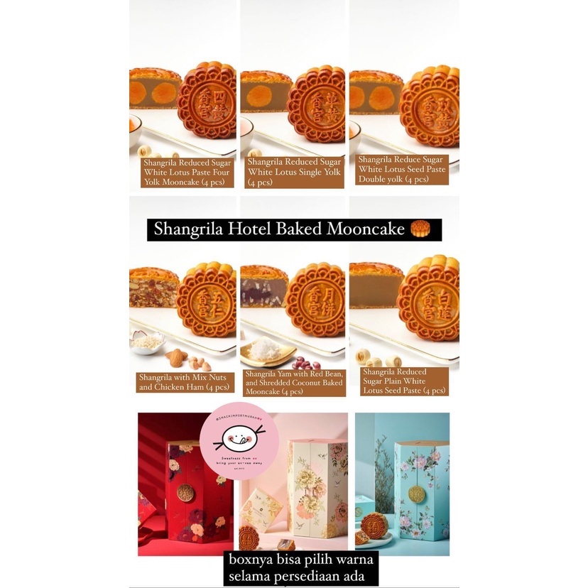 Shangri-La Singapore Mooncake