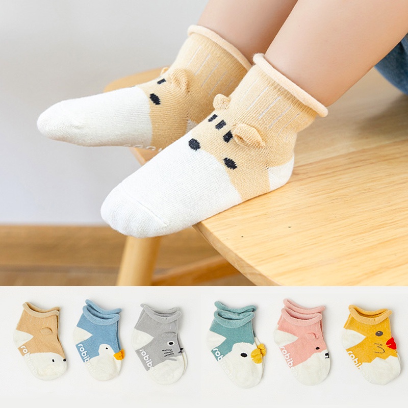 Kaos Kaki Love Baby Anak Bayi 3D Lucu Karakter Kaoskaki Motif Socks Kids Import/C 245-246