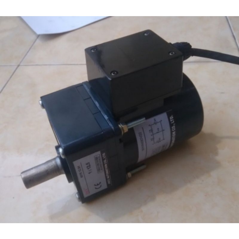 Ac Motor Gearbox 220V 40W Ratio 1 : 12,5 Merk JSCC