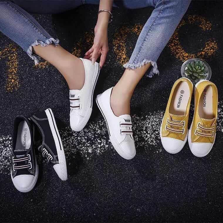 TSP077 Sepatu IMPORT original KOREA-n Styles - Sepatu wanita murah kualitas ori