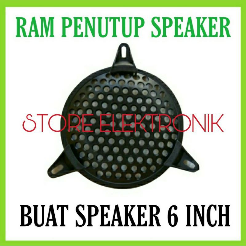 Ram Penutup Speaker 6 Inch / Ram 6 Inch Penutup Speaker / Ram Box Gril