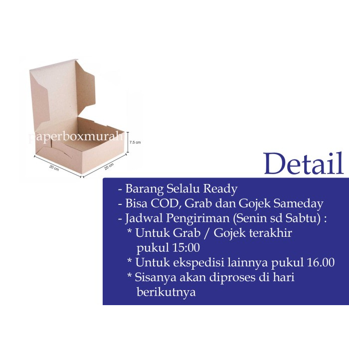 

0vdt7n Paper Box / Paper Box Makanan / Paper Box Custom B05 K3 Uk. L Hyft7Yt