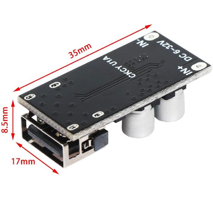 Modul Stepdown DC-DC Converter USB QC 2.0 QC 3.0 Quick Charge Output