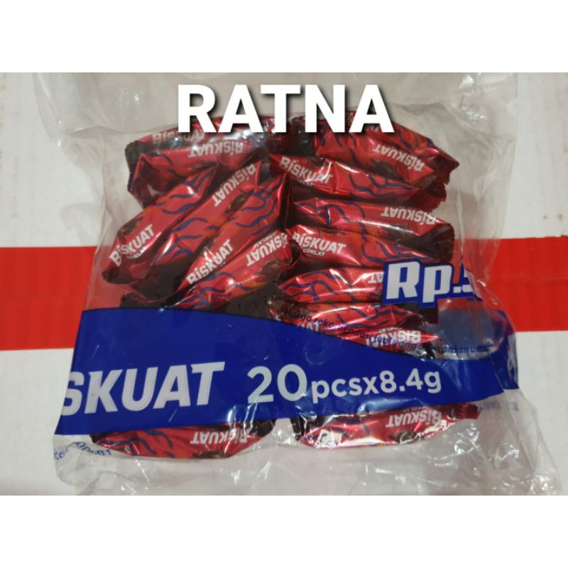 

BISKUAT Biskuit Energi 1 Pack isi 20 Bungkus