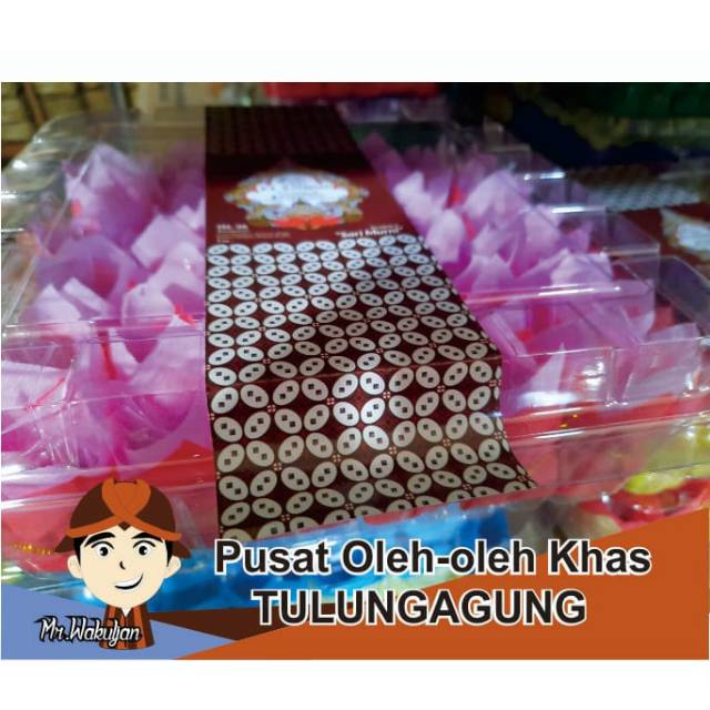 

Madumongso Pak Lasimun Buntelan Motif Bunga isi 36 Khas Tulungagung