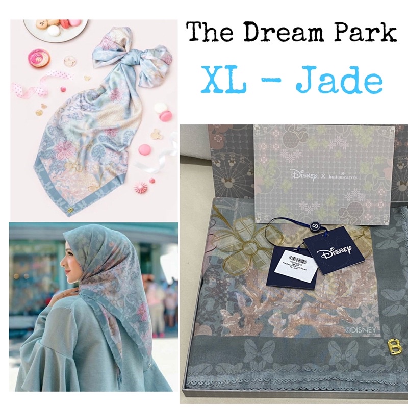 Preloved Buttonscarves The Dream Park disney - Jade