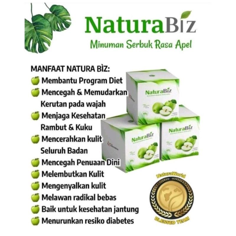 

Naturabiz minuman serbuk apel