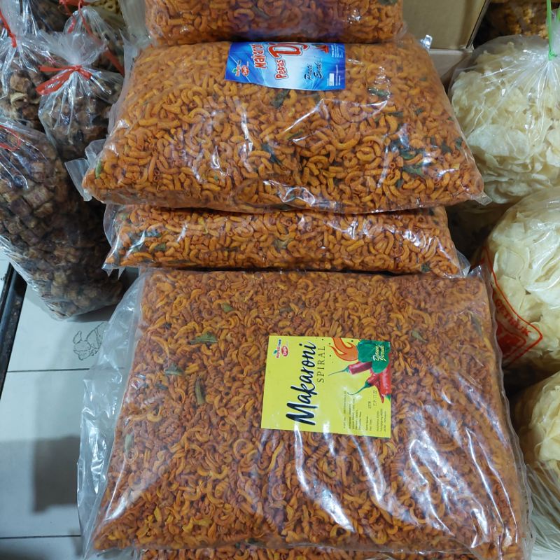 TERMURAH 250gr MAKARONI BANTAT / SNACK KILOAN MURAH / SERBA MAKARONI