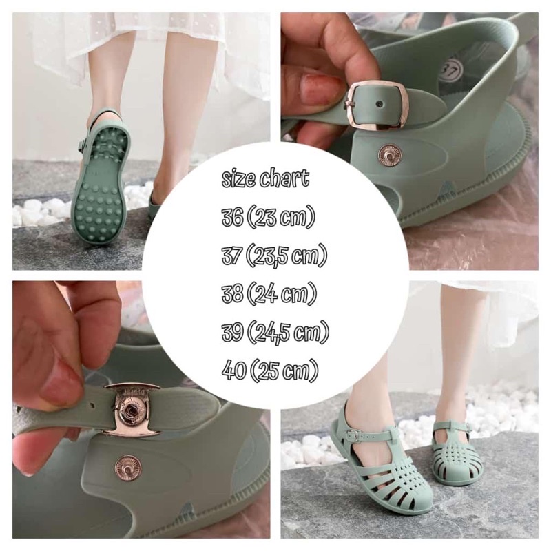 meisha doff jelly dewasa/sandal jelly wanita/sandal karet anti slip/sandal kekinian korea/jelly shoes import/sepatu sandal slippers/sepatu sandal couple mom and kids/sandal lucu/ sepatu anak lucu