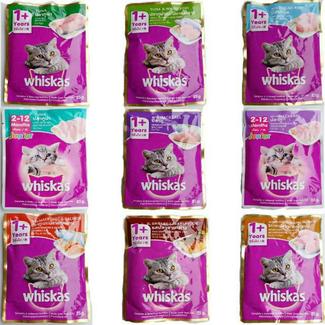 Whiskas Sachet 85 gram