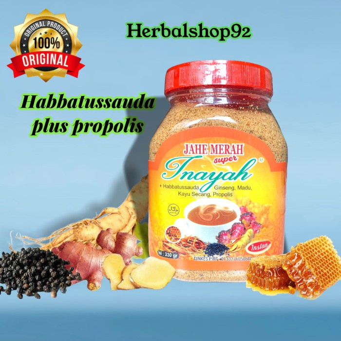 

tradisional-minuman- jahe merah inayah 330gr -minuman-tradisional.