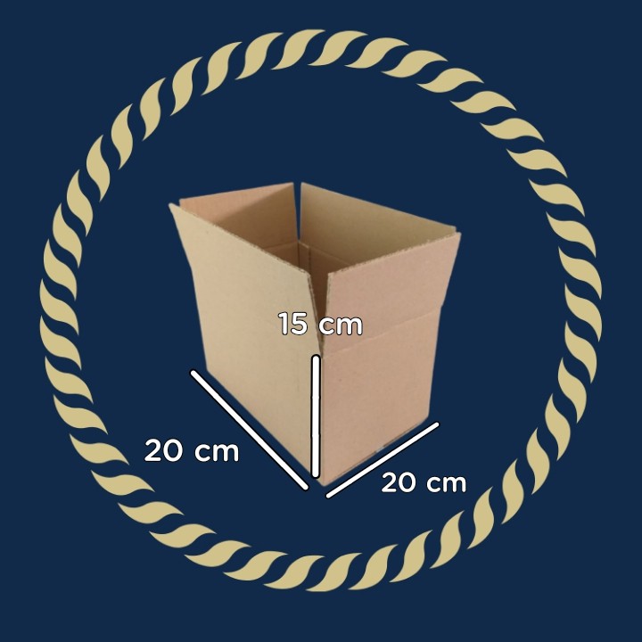 

Kardus Standar (20 x 20 x 15) Packaging Dus Box