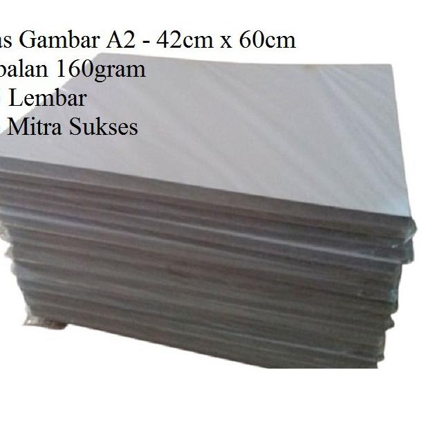 

Hot Sale - 25 Lembar Kertas Gambar A2 - 42cm x 60cm