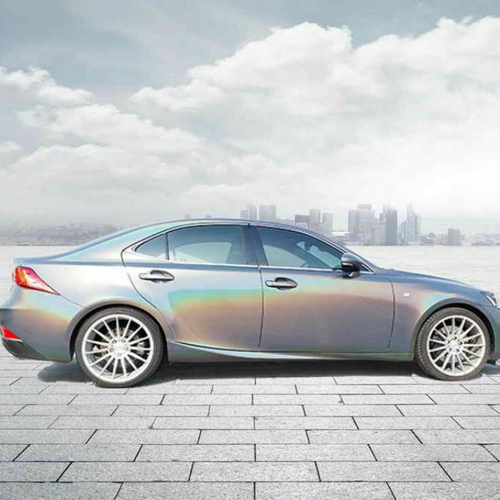 Cat hologram pelangi 250