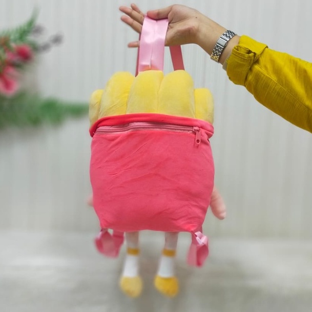 Tas Ransel Anak Fullbody Burger Potato Pizza/Backpack /Kado Hadiah Ultah