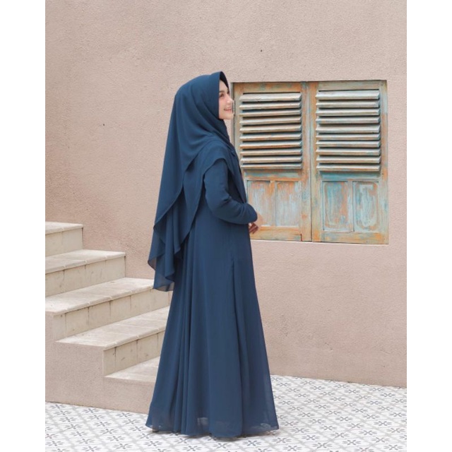 GAMIS SYARI JUMBO JILBAB 2 LAYER UKURAN M L XL XXL XXXL SET MURAH BUSUI POLOS DRESS GAMIS PESTA TERBARU BERKUALITAS PREMIUM PLUS KHIMAR KEKINIAN BAJU GAMIS PESTA BISA SERAGAMAN BIG SIZE TERLARIS LEBARAN FASHION MUSLIM GAMIS KONDANGAN  ( MAYRA SYAR'I)