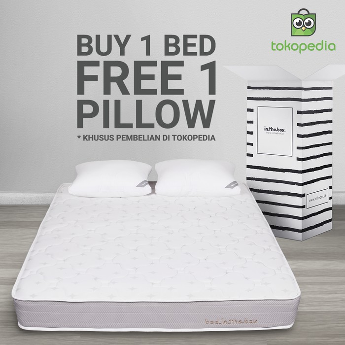 Kasur Spring Bed Inthebox Ukuran 90X200 (Single)