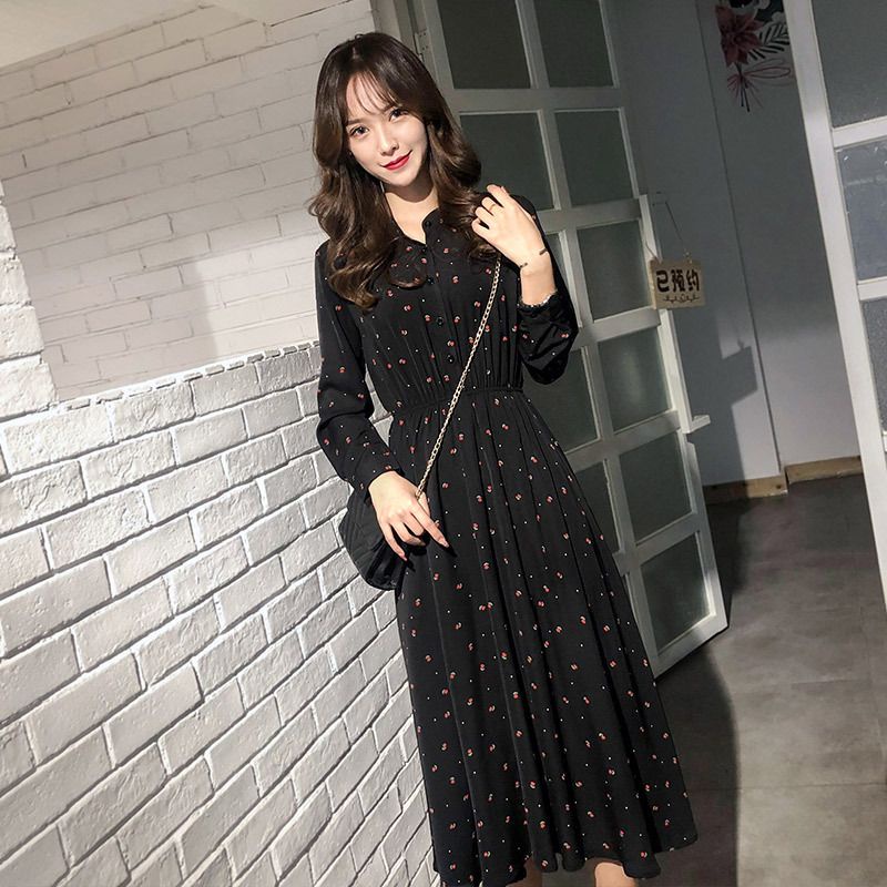 Dress Korea Import Flower