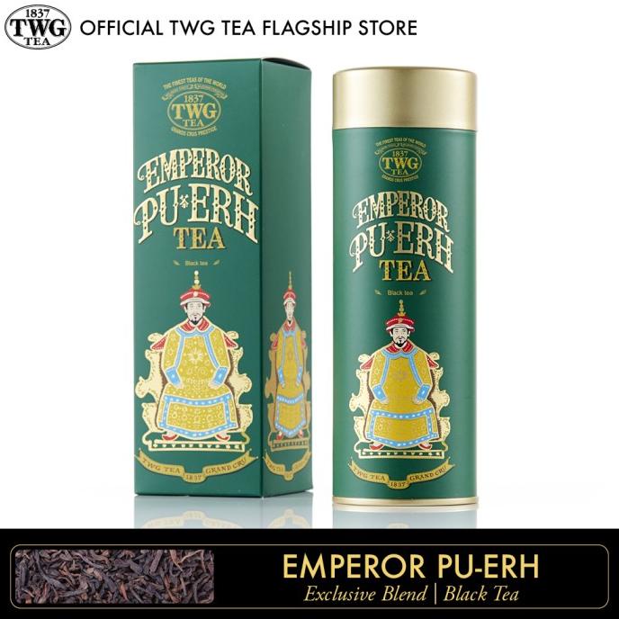 

[ COD ] TWG Tea Emperor Pu-Erh, Haute Couture Tea Tin, 100g TERBAIK Kode 1309