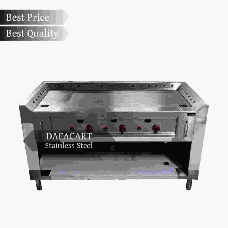 Teppanyaki Gas Griddle Stainless Steel Kompor Tepanyaki