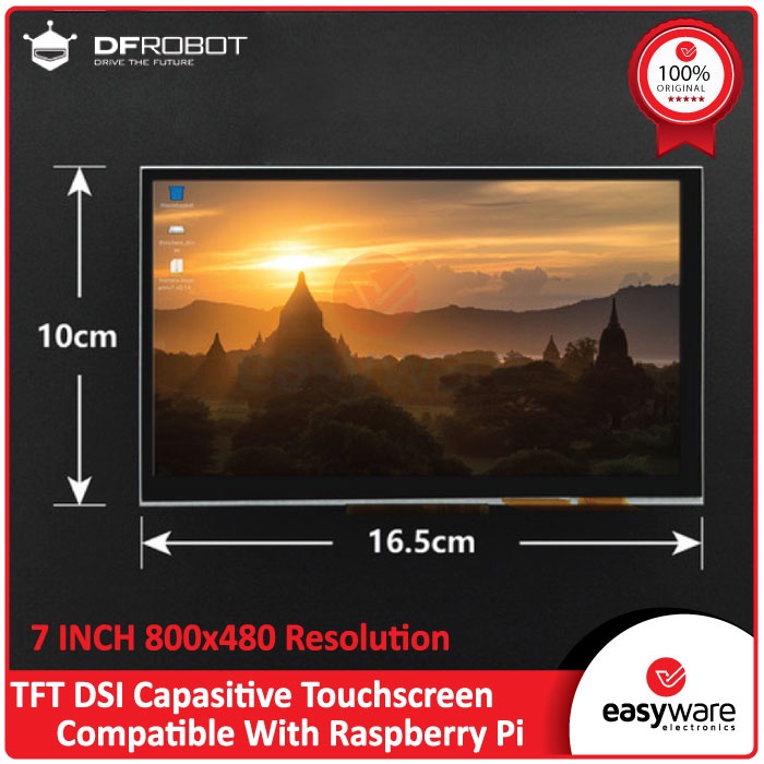 DFrobot TFT DSI Capacitive Touchscreen (Compatible with Raspberry Pi 4B/3B+/3B)