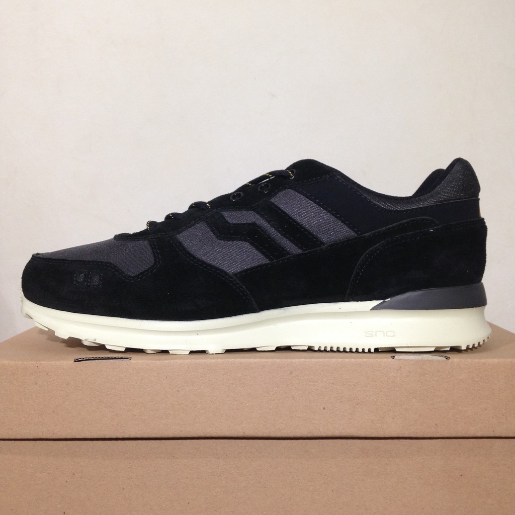 Sepatu Casual Piero Jogger Premium Shadow Black Raven P20260 Original BNIB