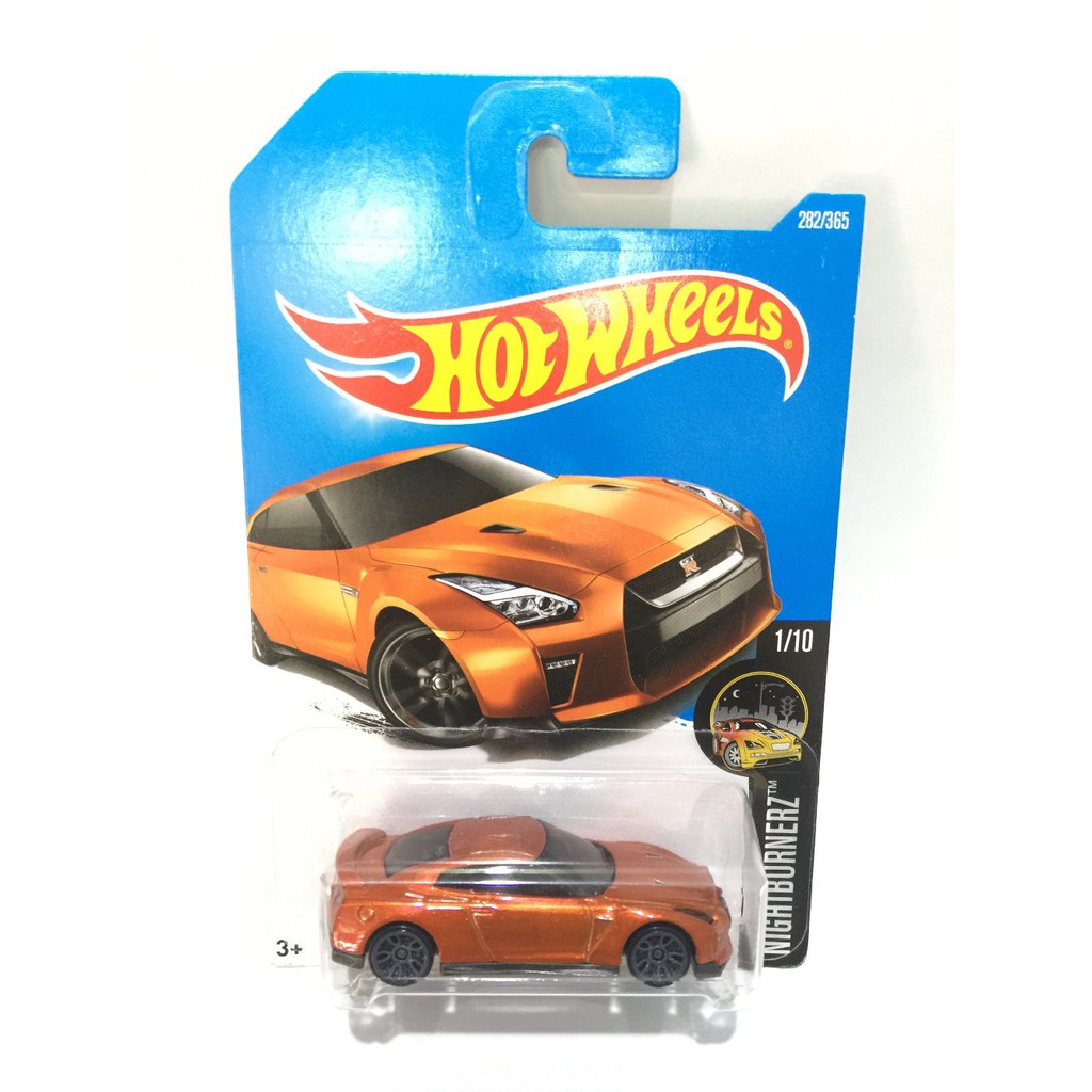 Dijual Hot Wheels 17 Nissan GTR R35 Orange Murah