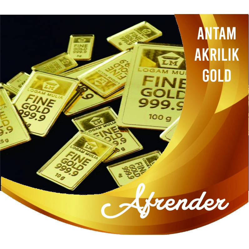 ANTAM AKRILIK GOLD