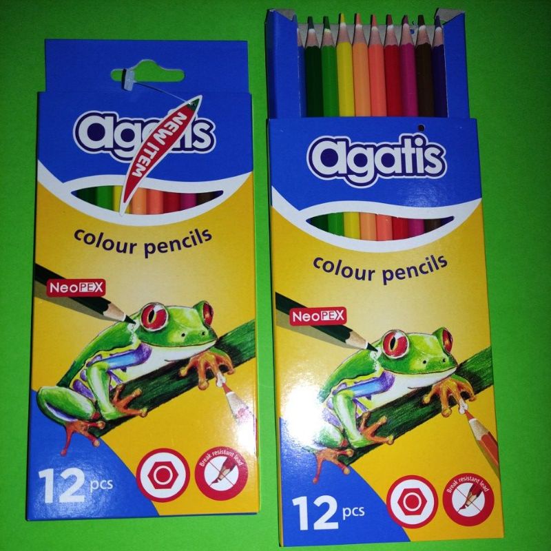 

Pensil Warna Agatis NeoPEX 12 Warna Panjang