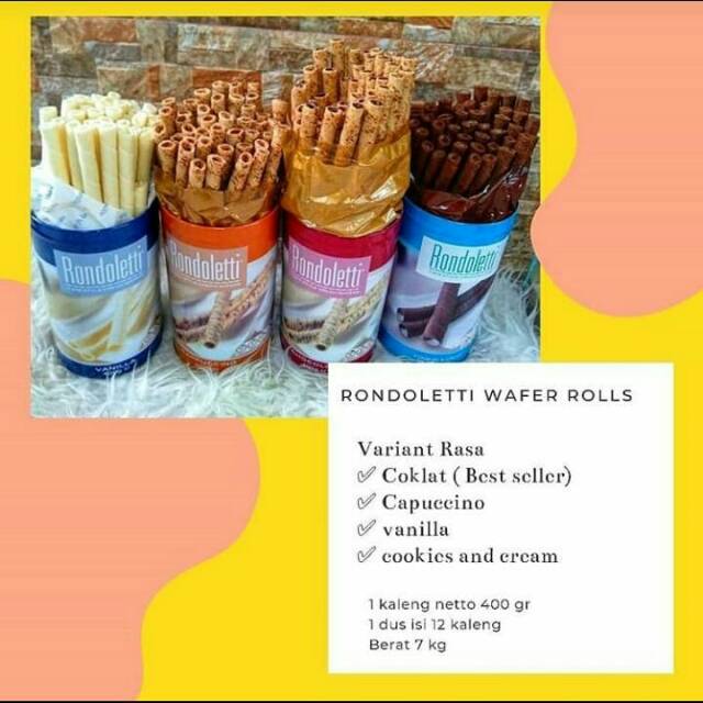 

Rondoletti Wafer Rolls