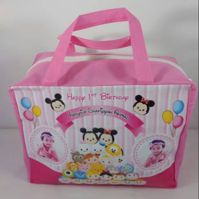 

Tas souvenir ultah model resleting berdiri p21 L10 T27