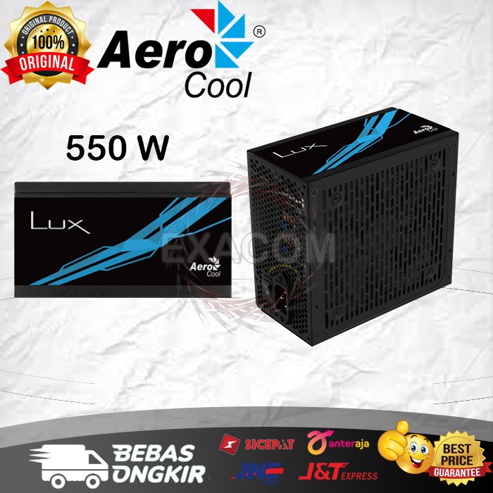 AeroCool PSU LUX 550W 80+ Bronze Power Supply