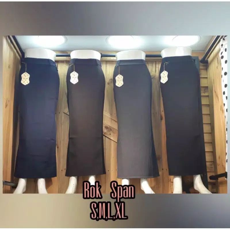 ROK Kerja PINK SLIP Panjang Premium Size S-L4 SPAN Rempel Belakang