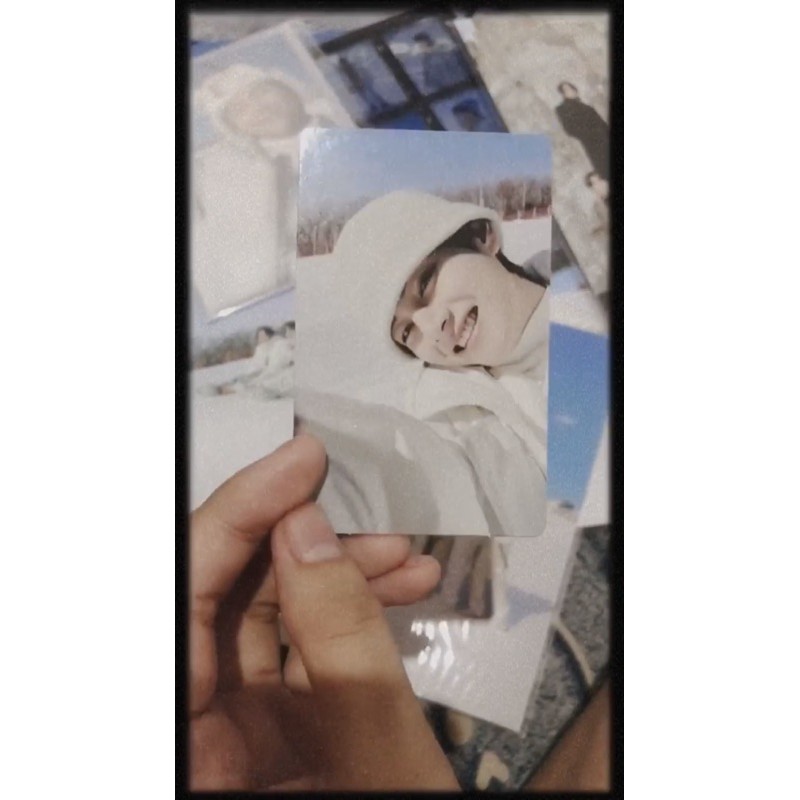 winter package photocard taehyung winpack pc tae
