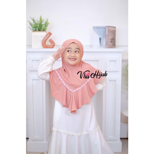 Hijab Anak kids VINDY BUNGA ROPEL