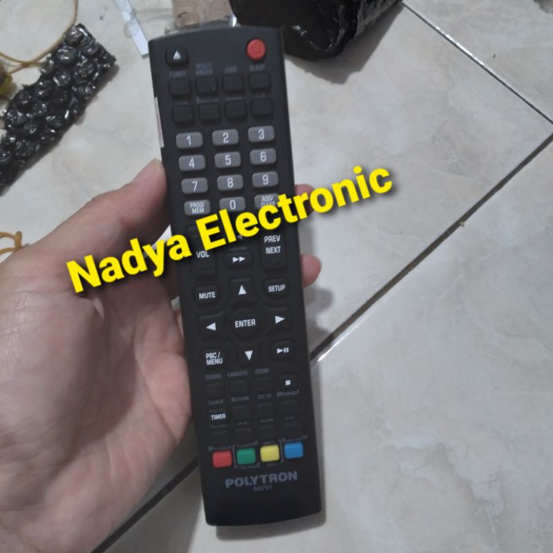 REMOTE REMOT DVD BIG BAND HOME THEATER POLYTRON ORIGINAL ASLI
