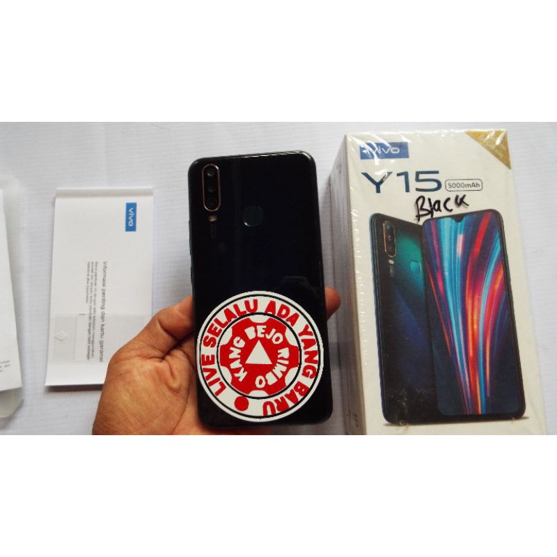Hp Vivo Y15 Ram 4Gb Room 64Gb Second Mulus Full Set
